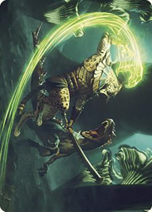 Contest of Claws Art Card [Art Series: The Lost Caverns of Ixalan] 72
