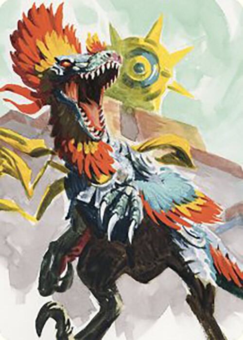 Pantlaza, Sun-Favored Art Card [Art Series: The Lost Caverns of Ixalan] 75