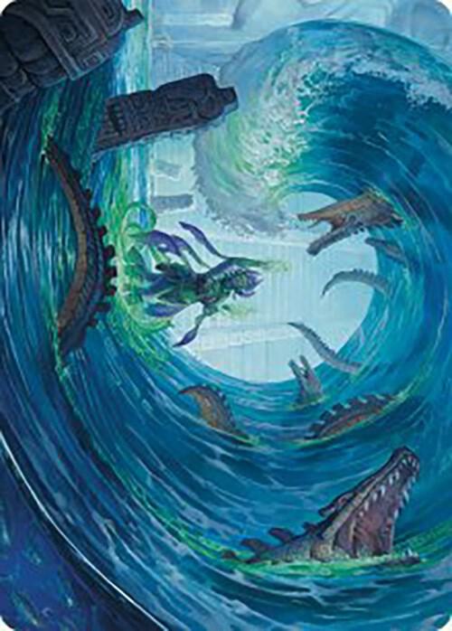 Wave Goodbye Art Card [Art Series: The Lost Caverns of Ixalan] 76