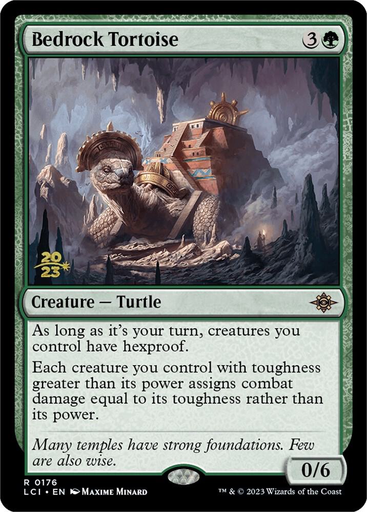 Bedrock Tortoise [Prerelease Cards] 176