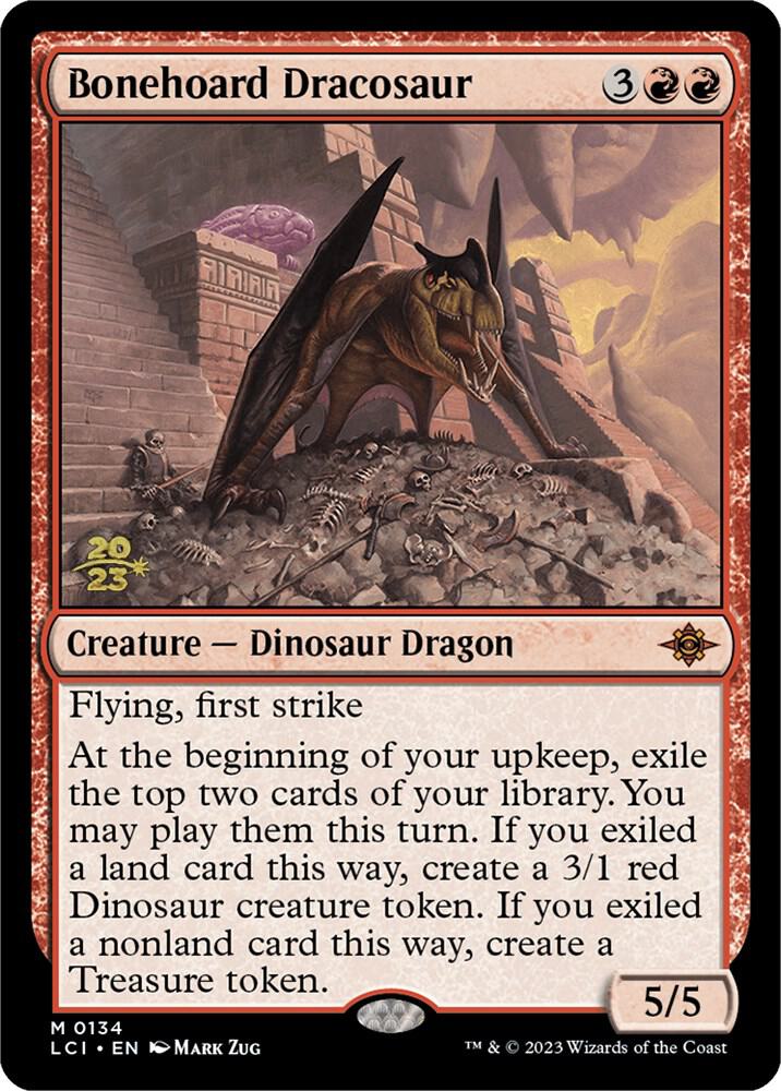 Bonehoard Dracosaur [Prerelease Cards] 134
