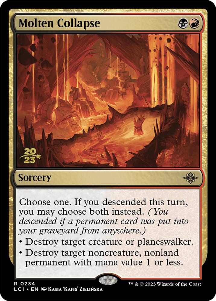 Molten Collapse [Prerelease Cards] 234
