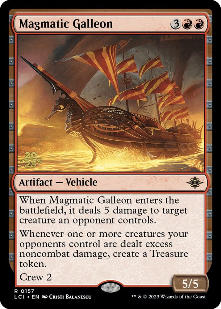 Magmatic Galleon [Prerelease Cards] 157