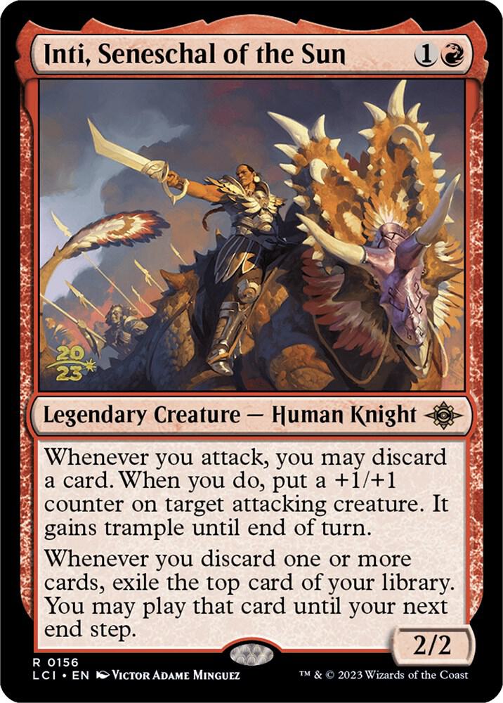 Inti, Seneschal of the Sun [Prerelease Cards] 156
