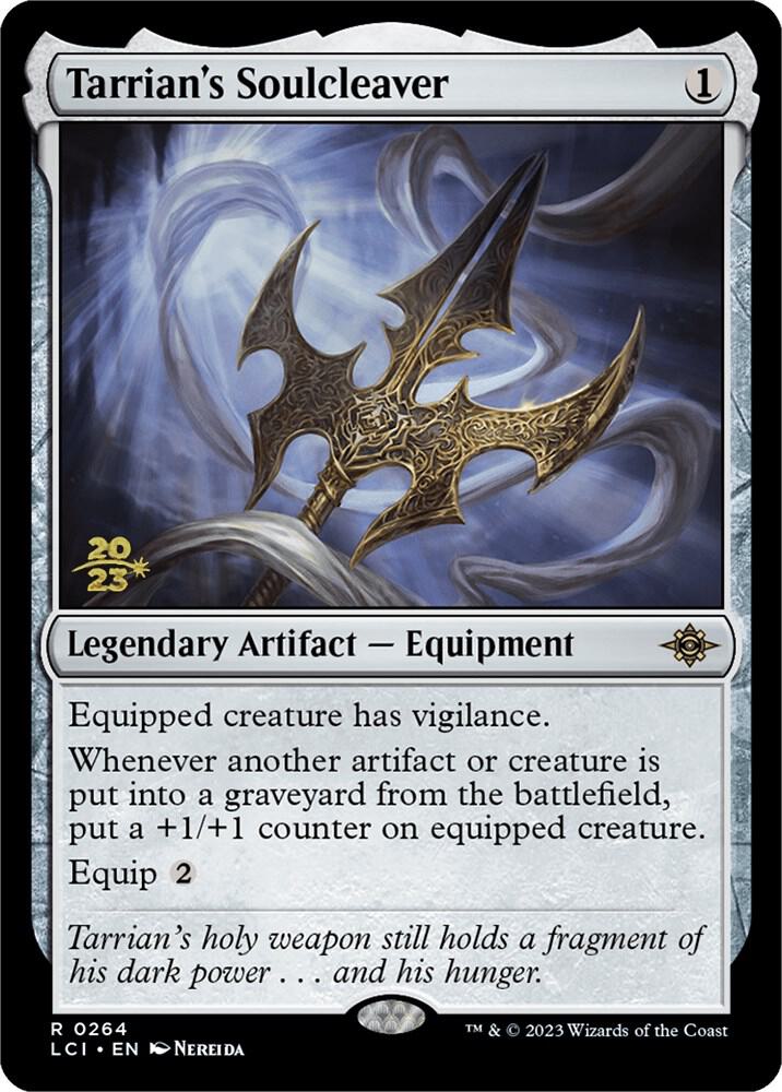 Tarrian's Soulcleaver [Prerelease Cards] 264