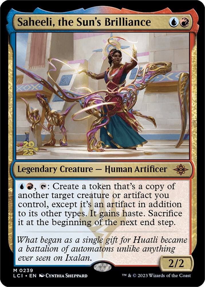 Saheeli, the Sun's Brilliance [Prerelease Cards] 239