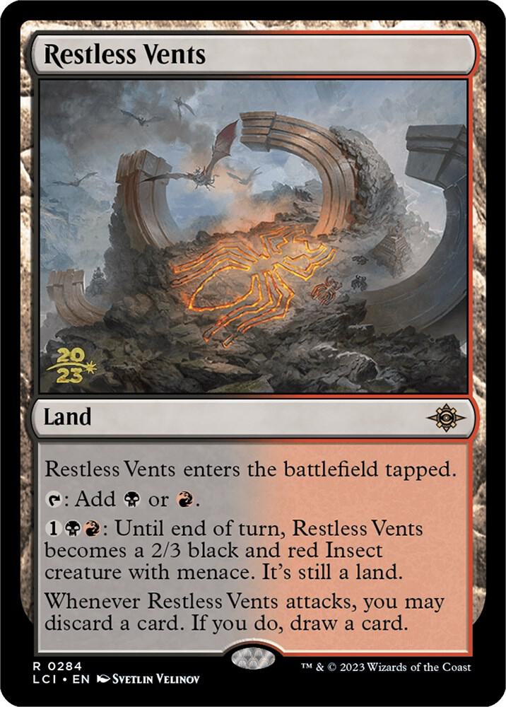 Restless Vents [Prerelease Cards] 284