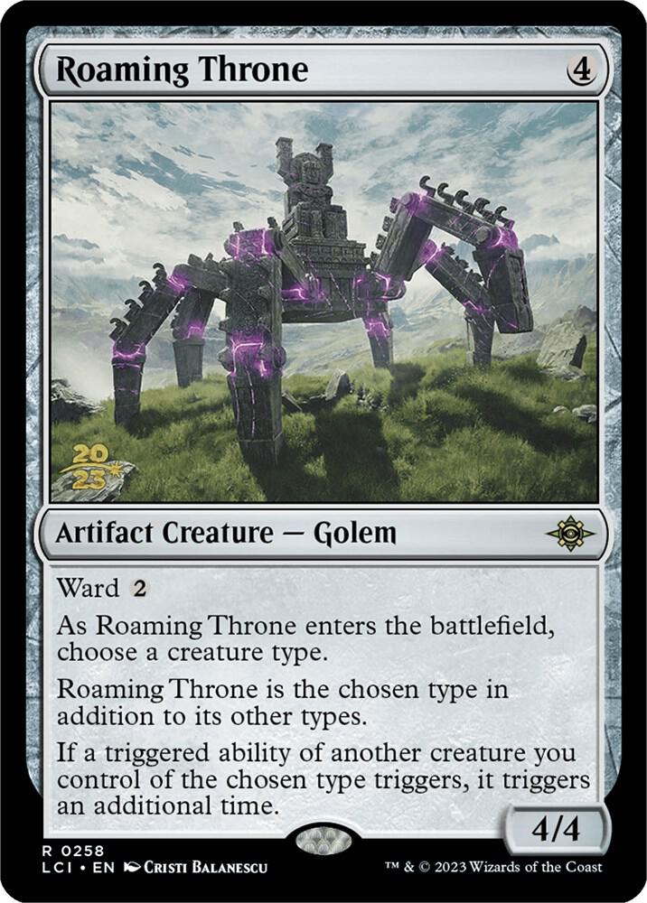 Roaming Throne [Prerelease Cards] 258