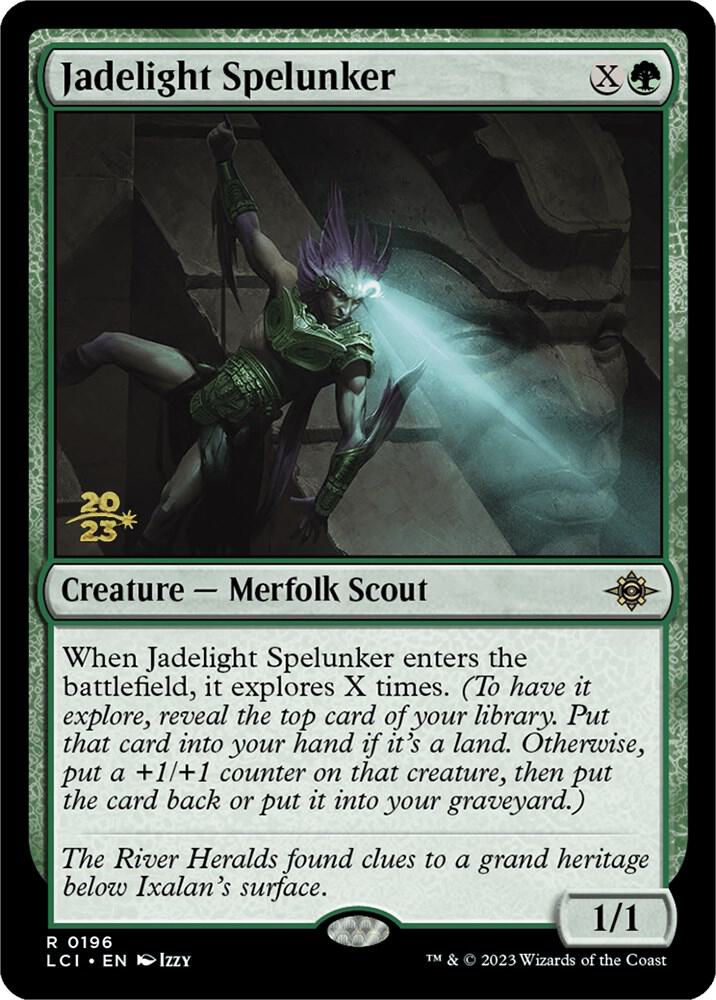 Jadelight Spelunker [Prerelease Cards] 196