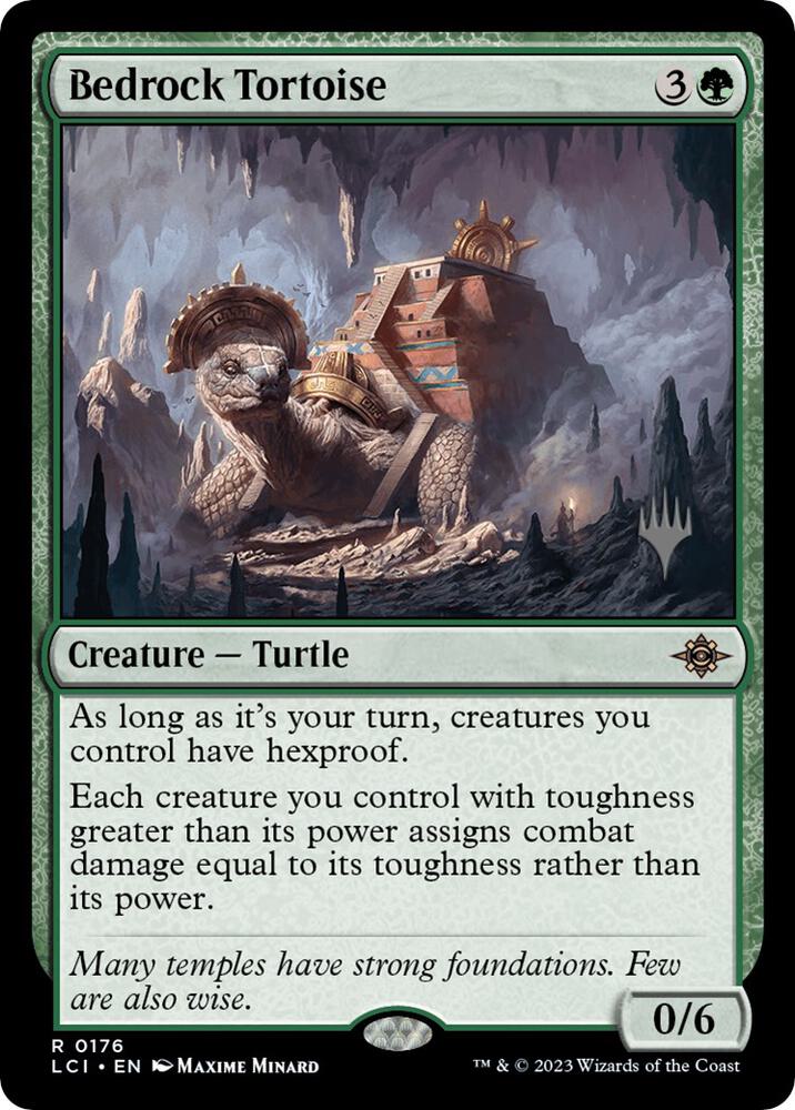 Bedrock Tortoise [Promo Pack: The Lost Caverns of Ixalan] 176
