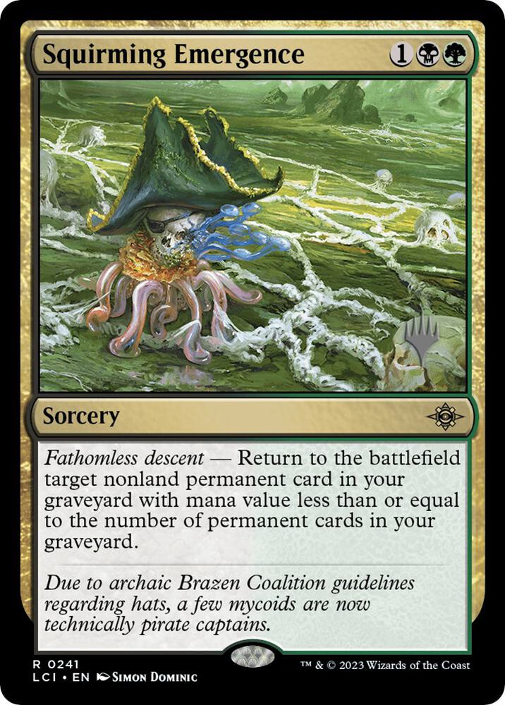 Squirming Emergence [Promo Pack: The Lost Caverns of Ixalan] 241