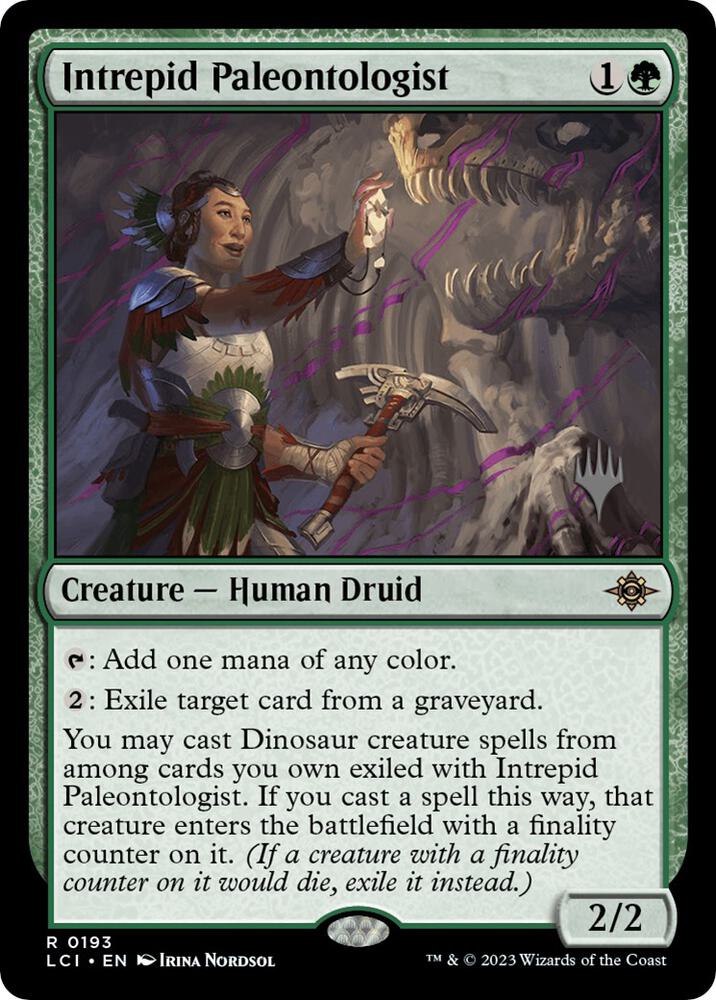 Intrepid Paleontologist [Promo Pack: The Lost Caverns of Ixalan] 193