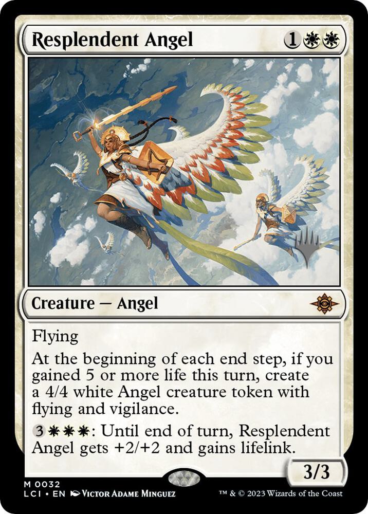 Resplendent Angel [Promo Pack: The Lost Caverns of Ixalan] 32