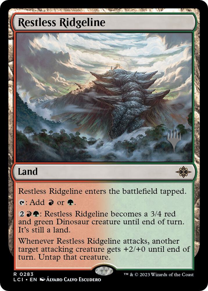 Restless Ridgeline [Promo Pack: The Lost Caverns of Ixalan] 283