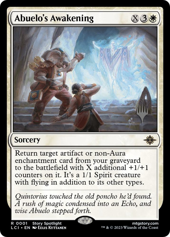 Abuelo's Awakening [Promo Pack: The Lost Caverns of Ixalan] 1