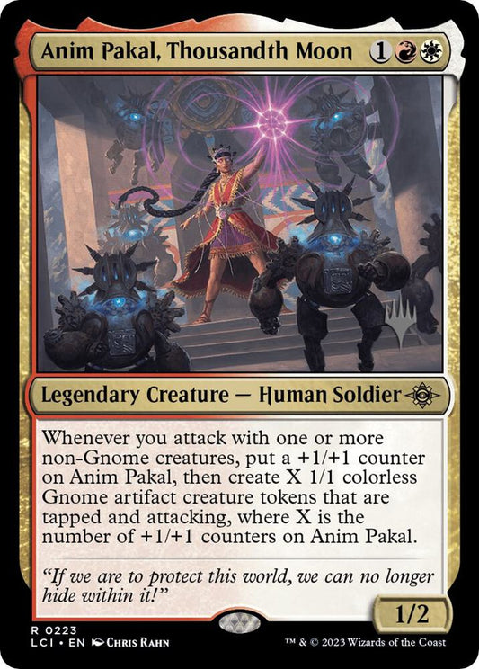 Anim Pakal, Thousandth Moon [Promo Pack: The Lost Caverns of Ixalan] 223