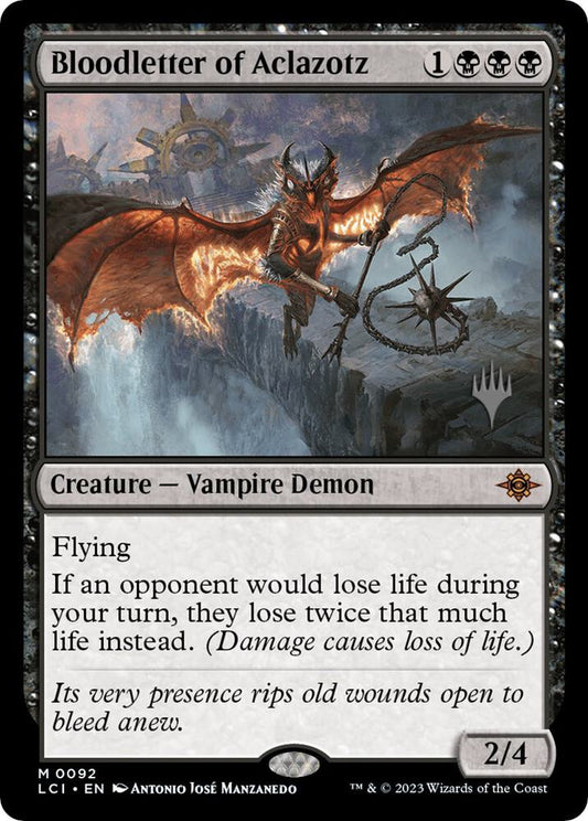 Bloodletter of Aclazotz [Promo Pack: The Lost Caverns of Ixalan] 92