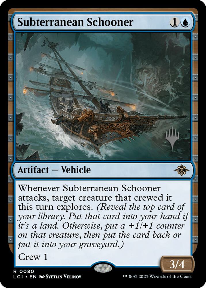 Subterranean Schooner [Promo Pack: The Lost Caverns of Ixalan] 80
