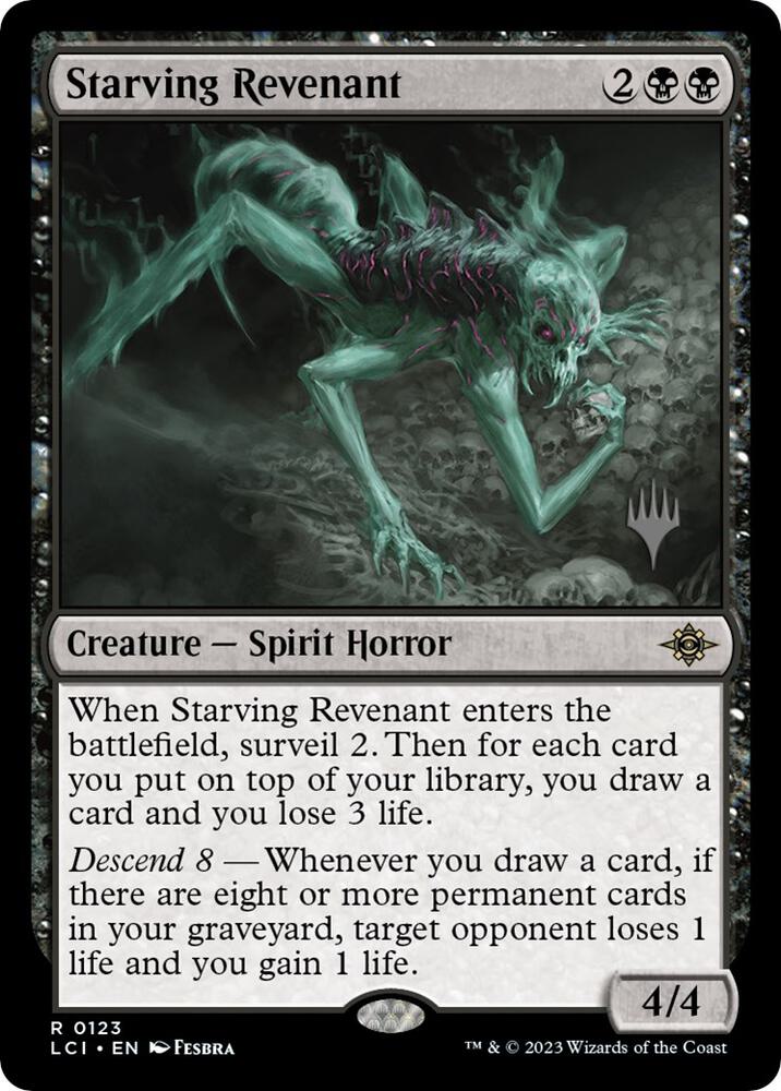 Starving Revenant [Promo Pack: The Lost Caverns of Ixalan] 123