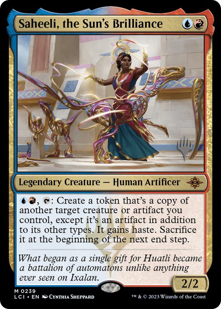 Saheeli, the Sun's Brilliance [Promo Pack: The Lost Caverns of Ixalan] 239