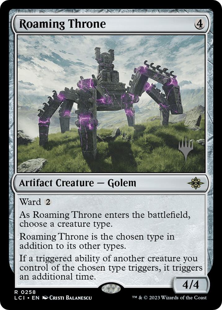 Roaming Throne [Promo Pack: The Lost Caverns of Ixalan] 258