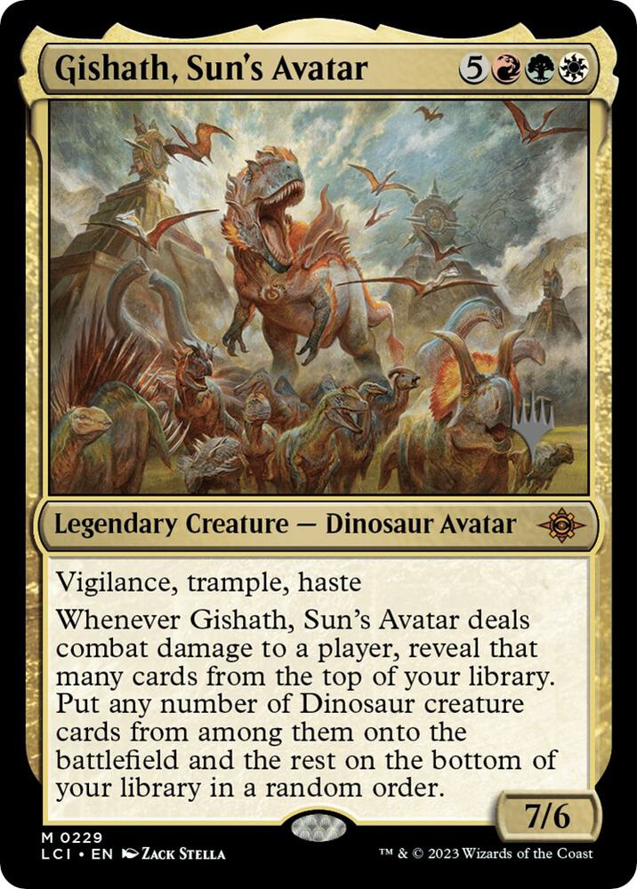 Gishath, Sun's Avatar [Promo Pack: The Lost Caverns of Ixalan] 229
