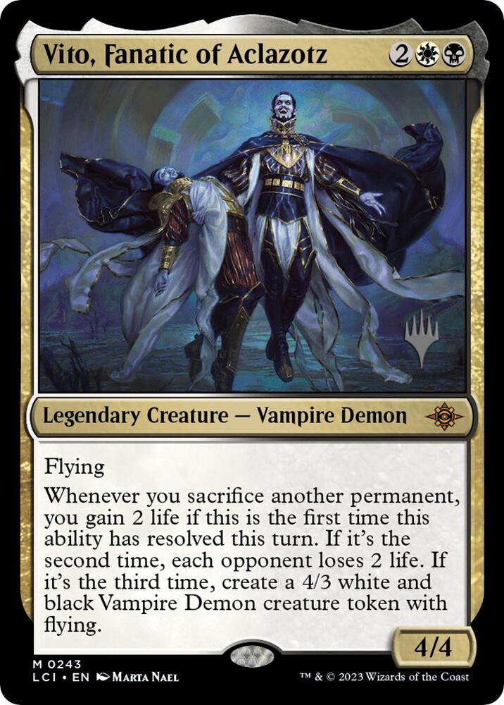 Vito, Fanatic of Aclazotz [Promo Pack: The Lost Caverns of Ixalan] 243