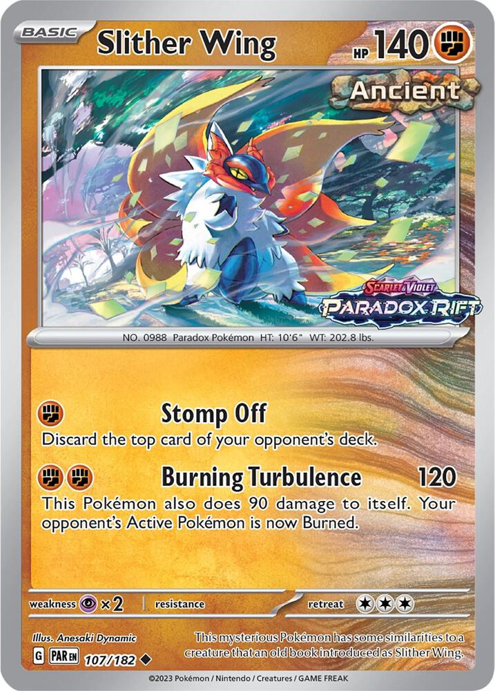 Slither Wing - 107/182 (Store Exclusive Promo) [Miscellaneous Cards & Products] 107/182