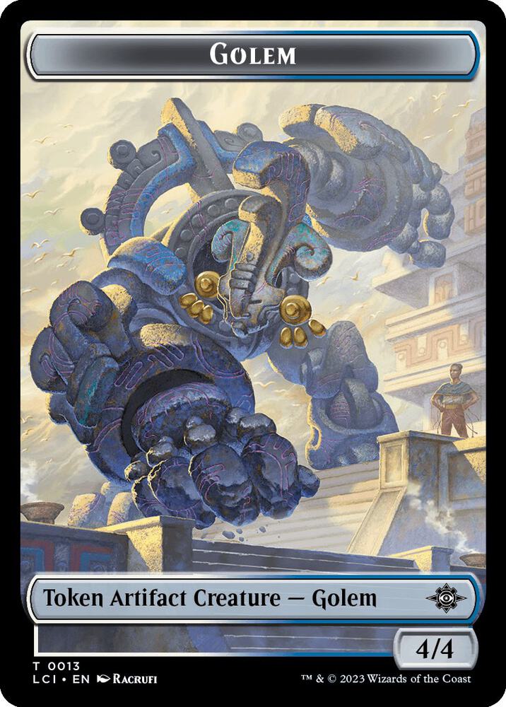 Golem Token [The Lost Caverns of Ixalan] 13