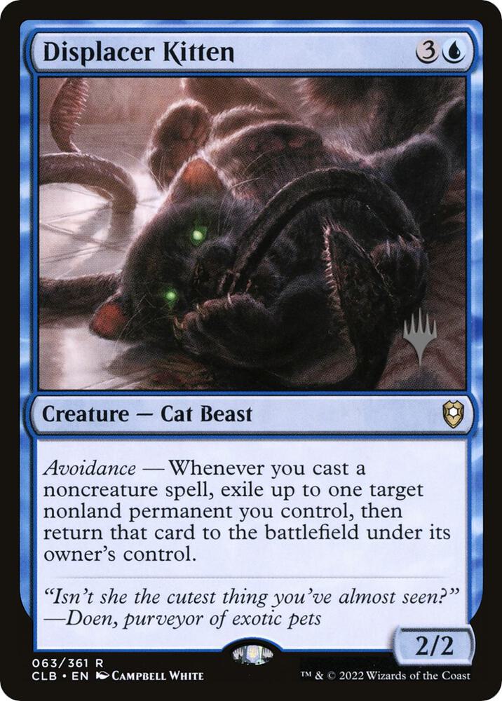 Displacer Kitten [Promo Pack: The Lost Caverns of Ixalan] 63