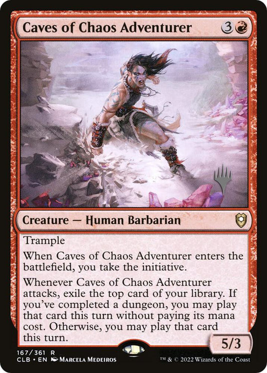 Caves of Chaos Adventurer [Promo Pack: The Lost Caverns of Ixalan] 167