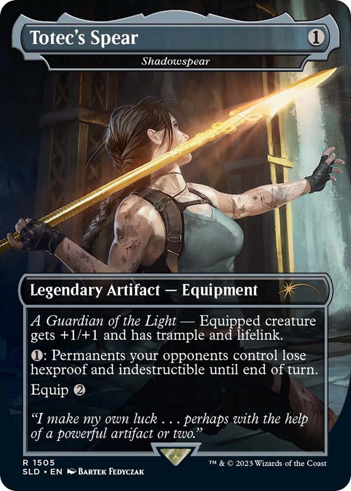 Totec's Spear - Shadowspear [Secret Lair Drop Series] 1505