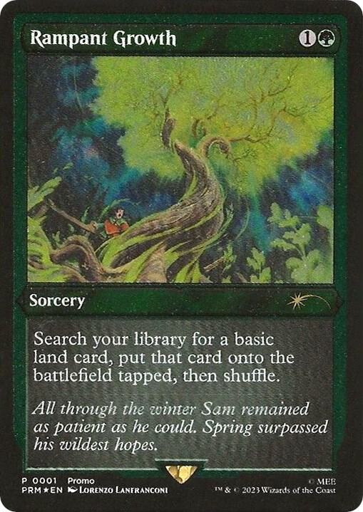 Rampant Growth (Foil Etched) [WPN & Gateway Promos] 1