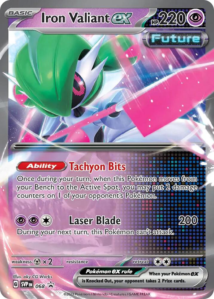 Iron Valiant ex - 068 [SV: Scarlet & Violet Promo Cards] 068