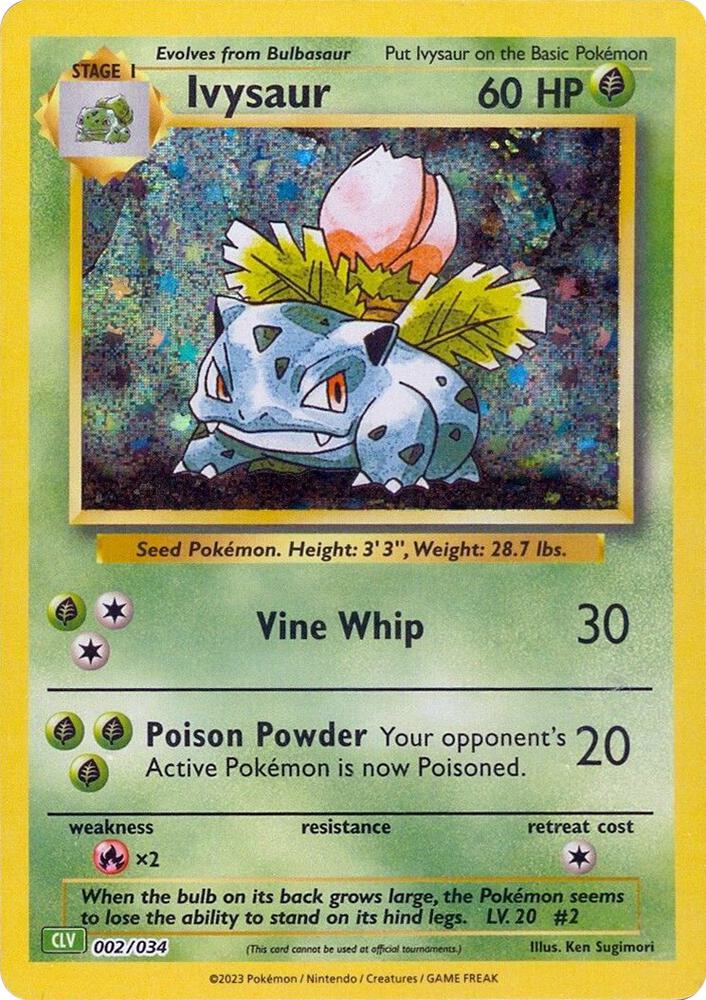 Ivysaur [Trading Card Game Classic] 002/034