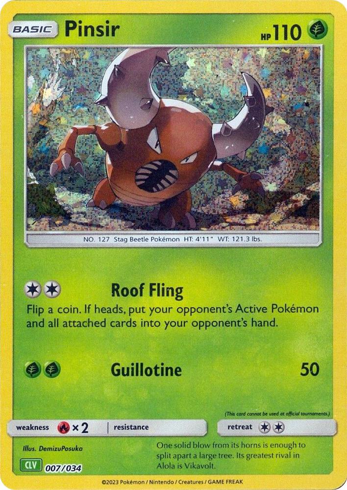 Pinsir [Trading Card Game Classic] 007/034