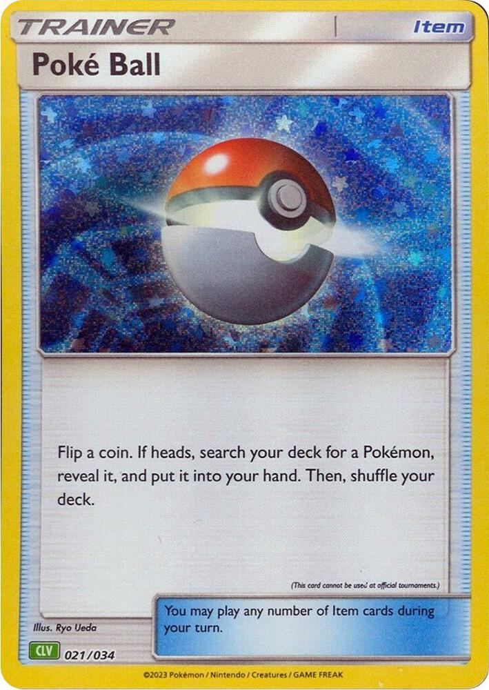 Poke Ball (CLV) [Trading Card Game Classic] 021/034