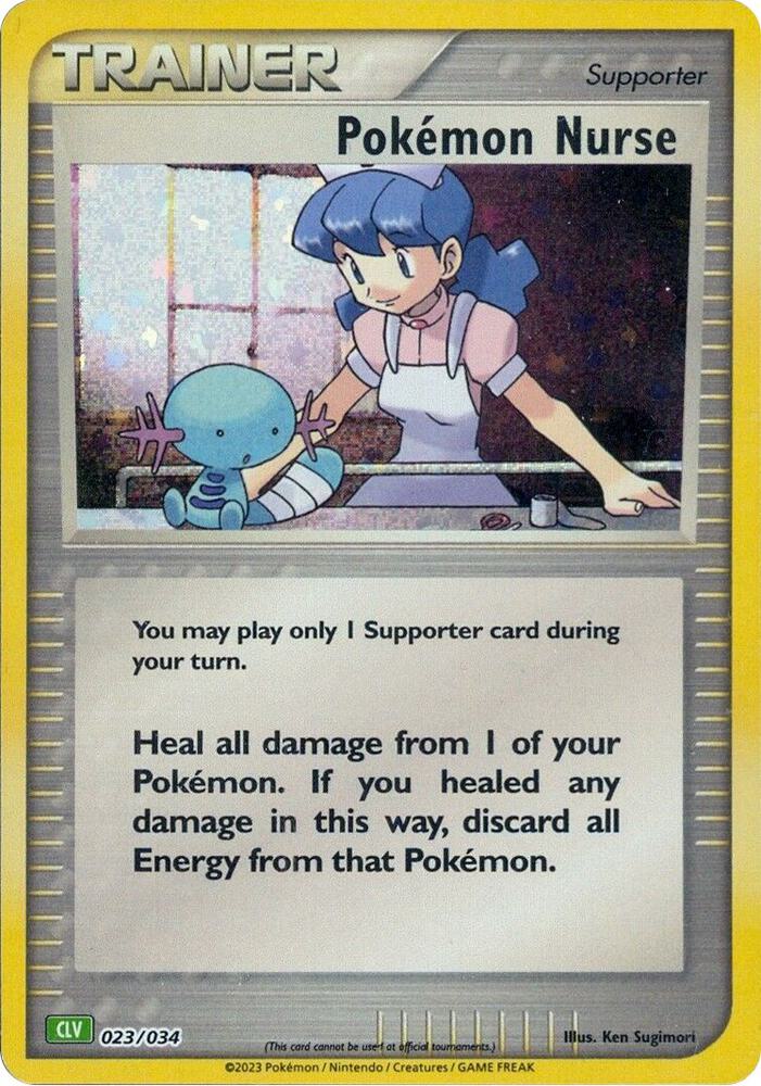Pokemon Nurse [Trading Card Game Classic] 023/034