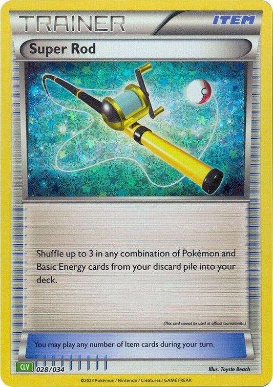 Super Rod (CLV) [Trading Card Game Classic] 028/034