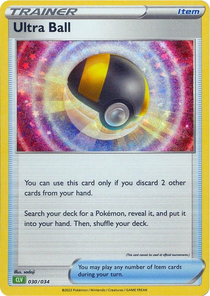 Ultra Ball (CLV) [Trading Card Game Classic] 030/034