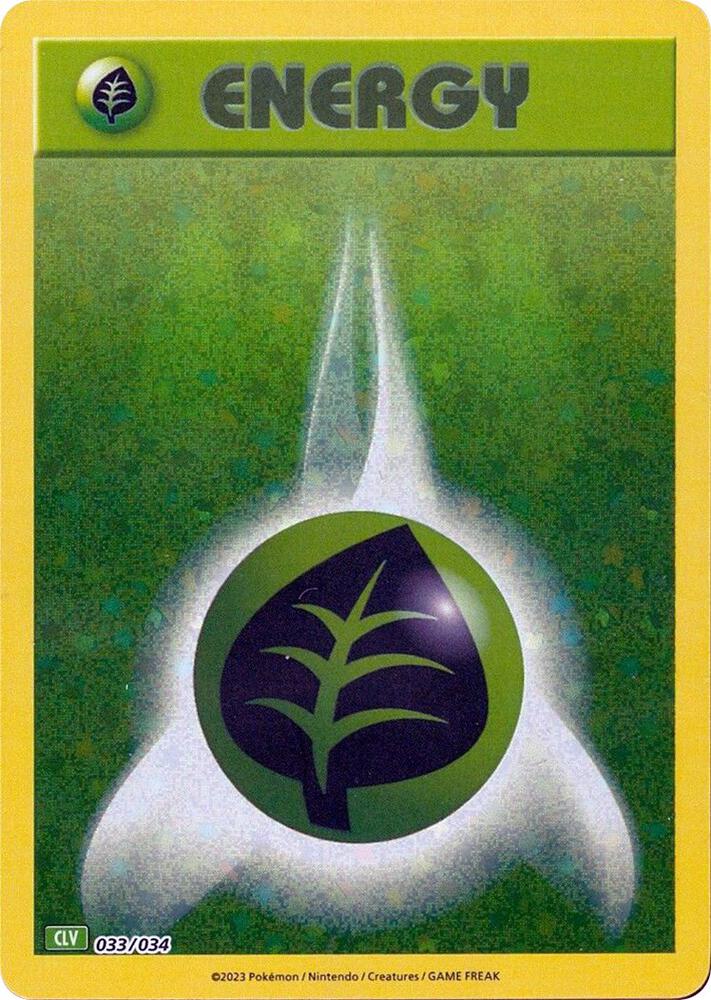 Basic Grass Energy [Trading Card Game Classic] 033/034
