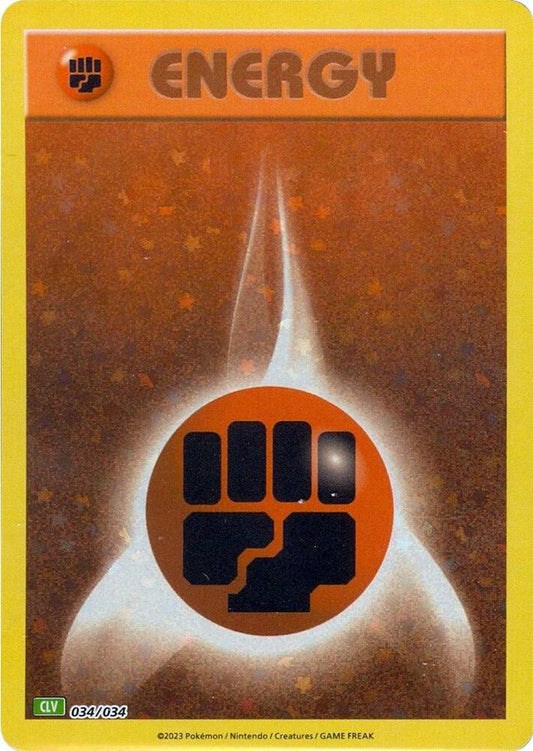 Basic Fighting Energy [Trading Card Game Classic] 034/034