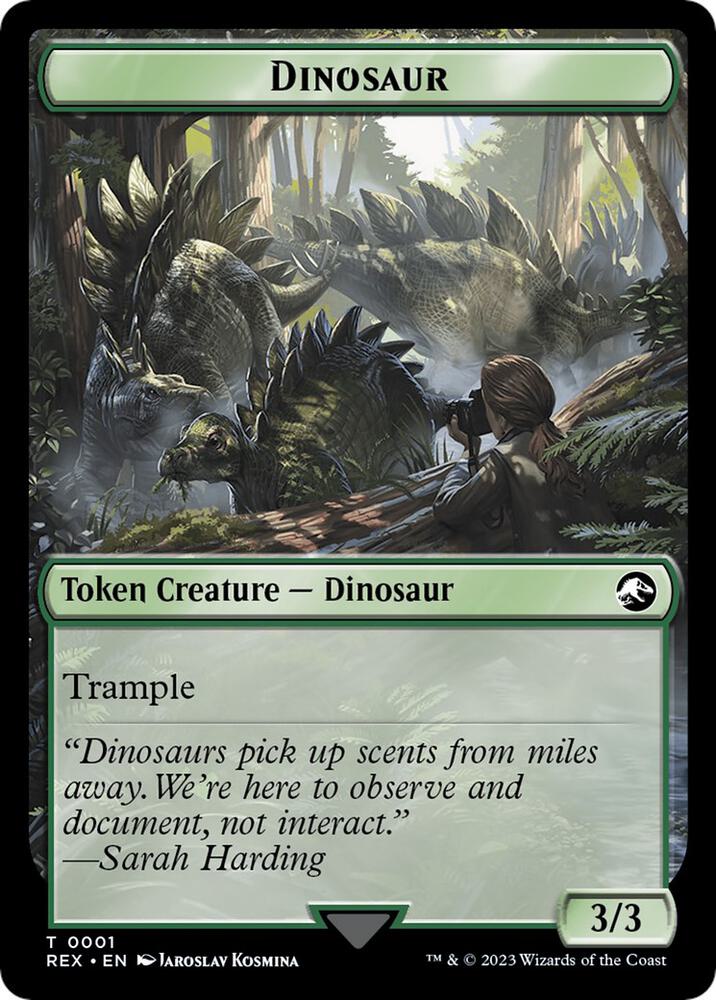 Dinosaur Token [Universes Beyond: Jurassic World Collection] 1
