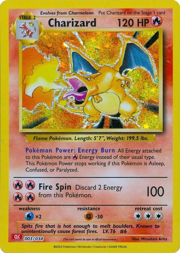 Charizard [Trading Card Game Classic] 003/034