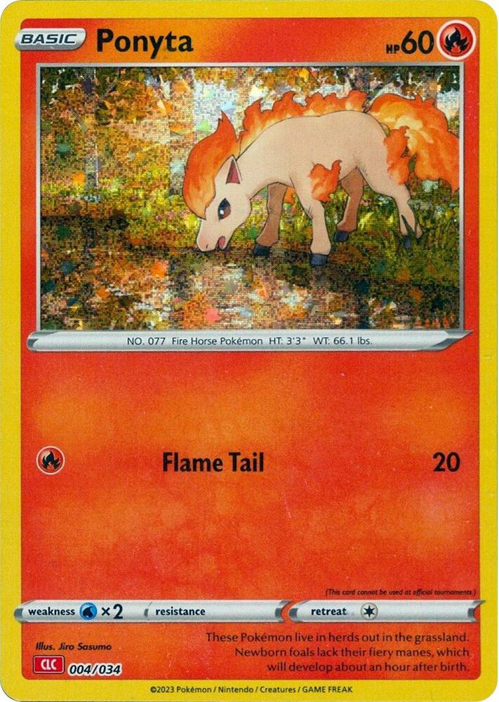 Ponyta [Trading Card Game Classic] 004/034