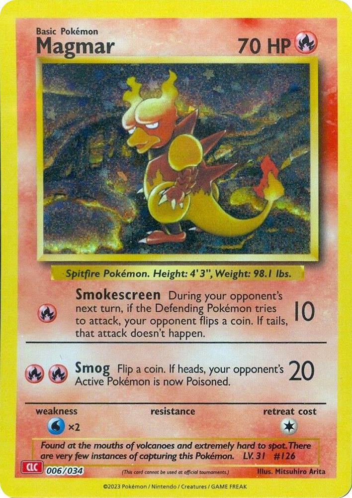 Magmar [Trading Card Game Classic] 006/034