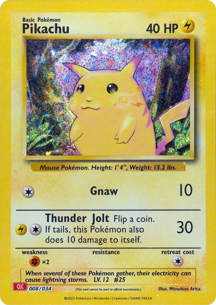 Pikachu [Trading Card Game Classic] 008/034