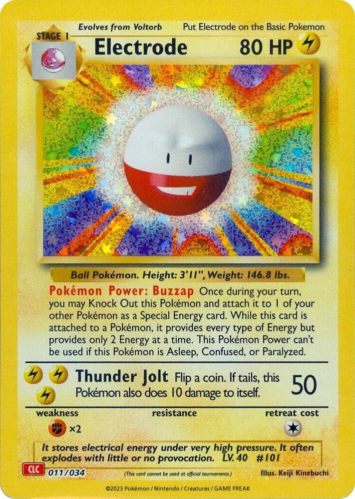 Electrode [Trading Card Game Classic] 011/034