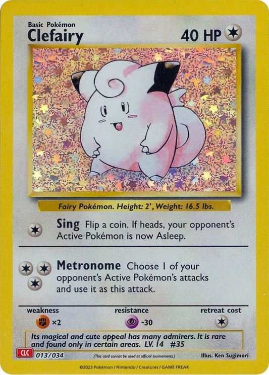 Clefairy [Trading Card Game Classic] 013/034