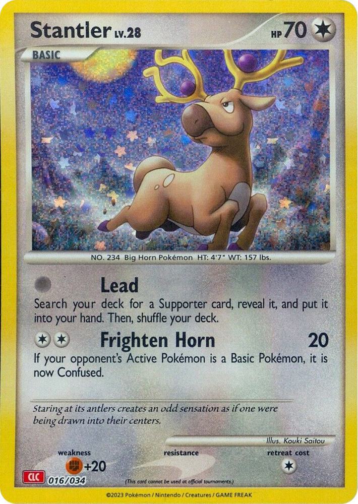 Stantler [Trading Card Game Classic] 016/034